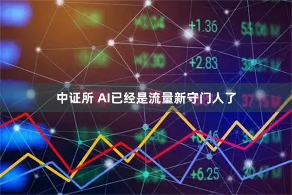 中证所 AI已经是流量新守门人了